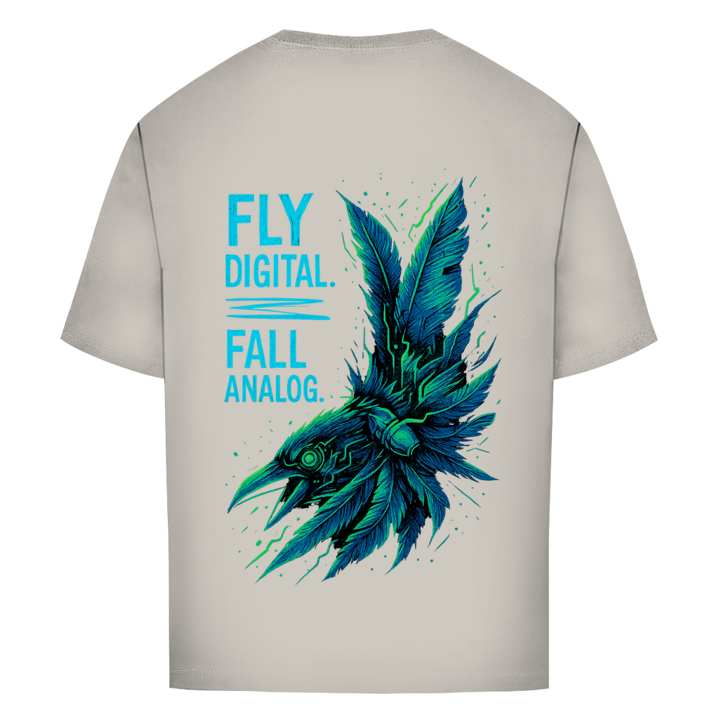 Oversize T-Shirt Fly Digital