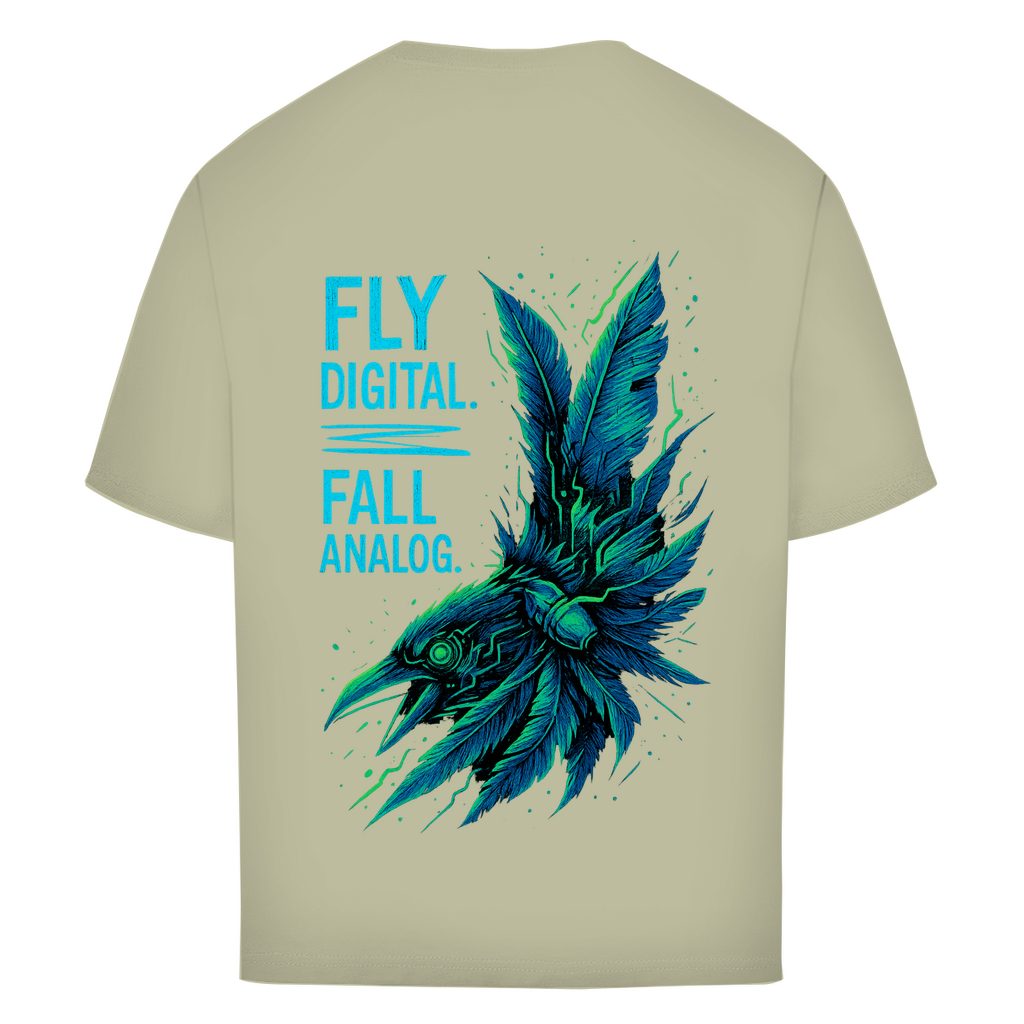 Oversize T-Shirt Fly Digital