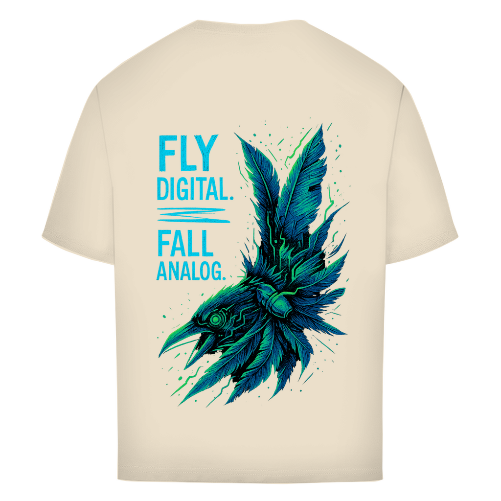 Oversize T-Shirt Fly Digital