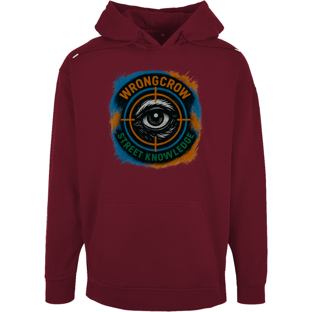 Hoodie Street Knowledge Limited - Burgundy / XS - Clothes