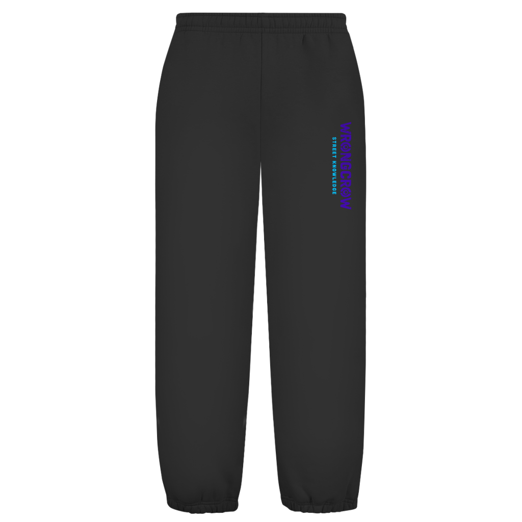 Oversize Fluffy Sweatpants Wrongcrow - Black / S - Clothes