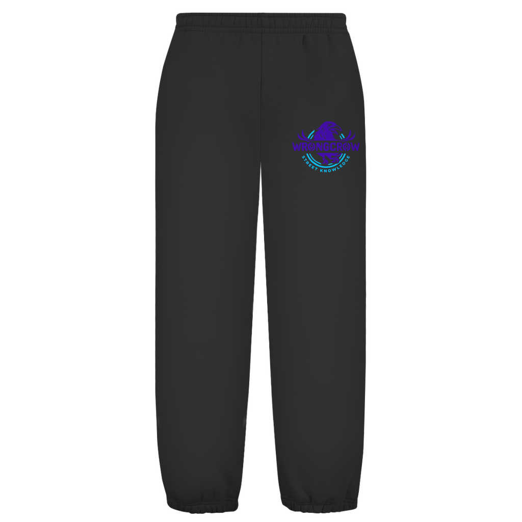 Oversize Fluffy Sweatpants Wrongcrow - Black / S - Clothes