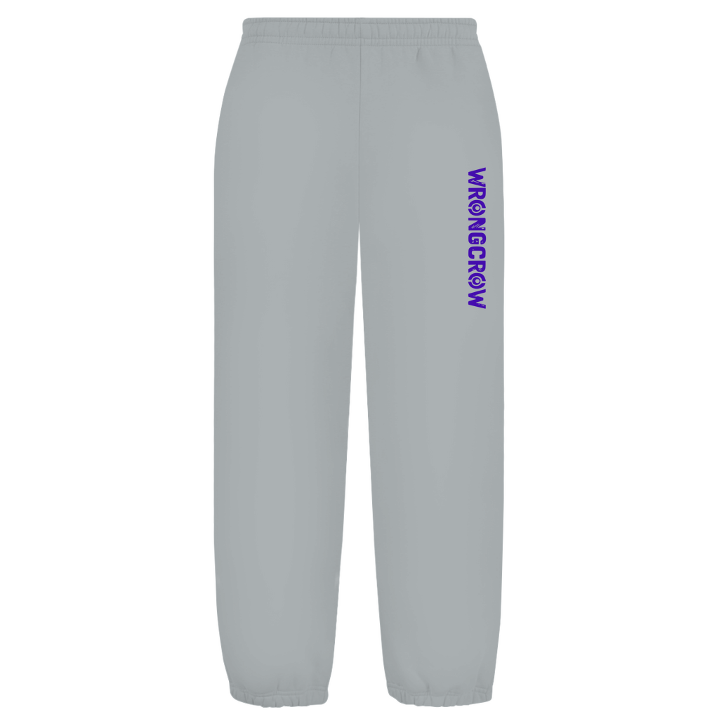 Oversize Fluffy Sweatpants Wrongcrow - Light Asphalt / S - Clothes