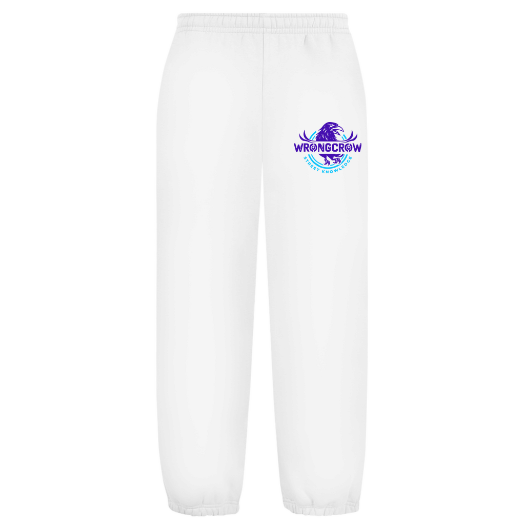 Oversize Fluffy Sweatpants Wrongcrow - White / S - Clothes