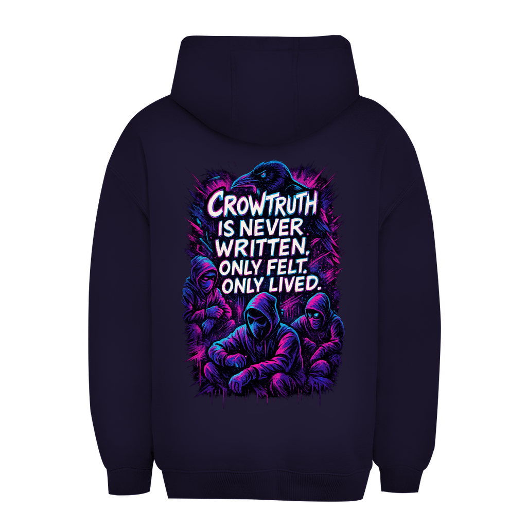 Oversize Hoodie Crowtruth - Clothes