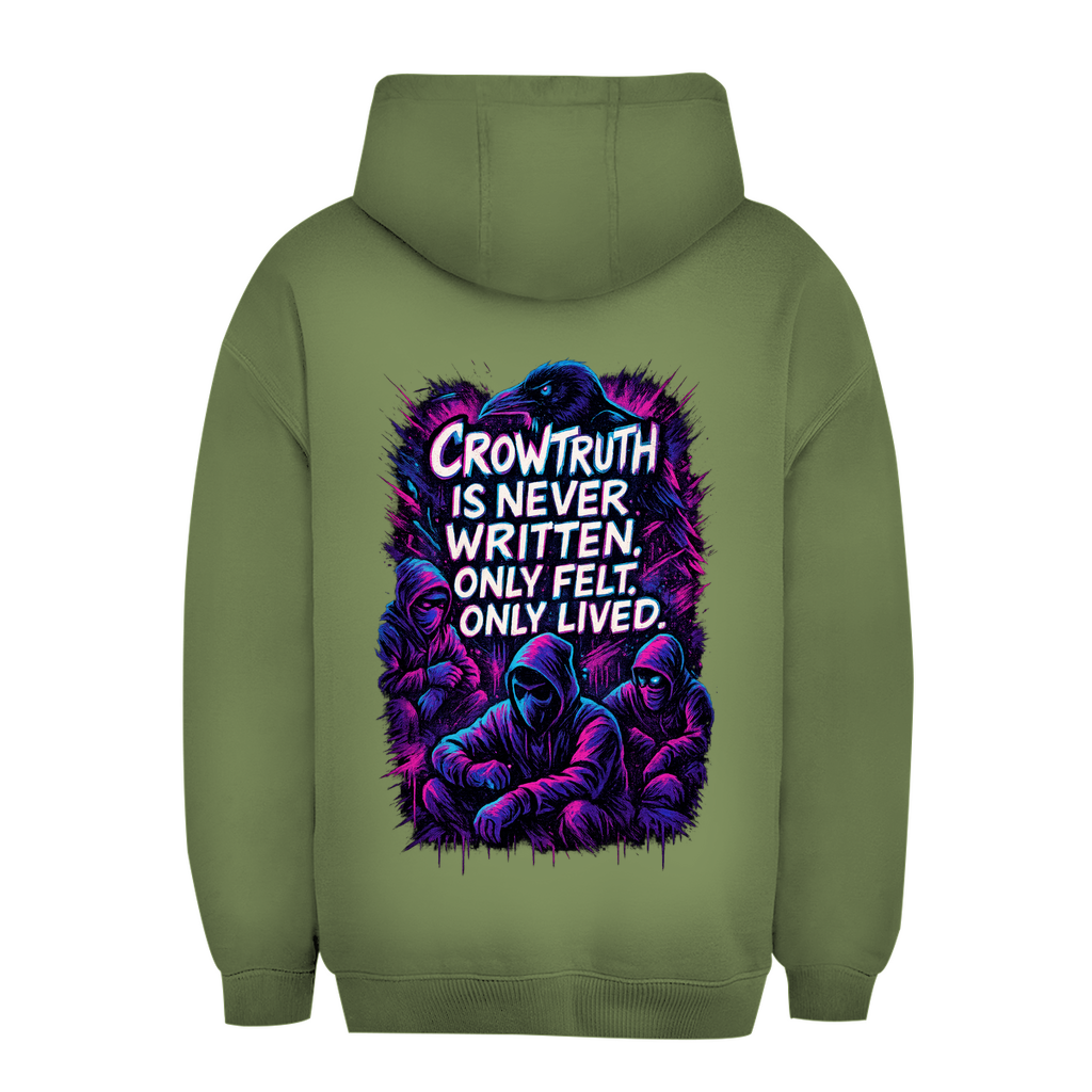 Oversize Hoodie Crowtruth - Clothes