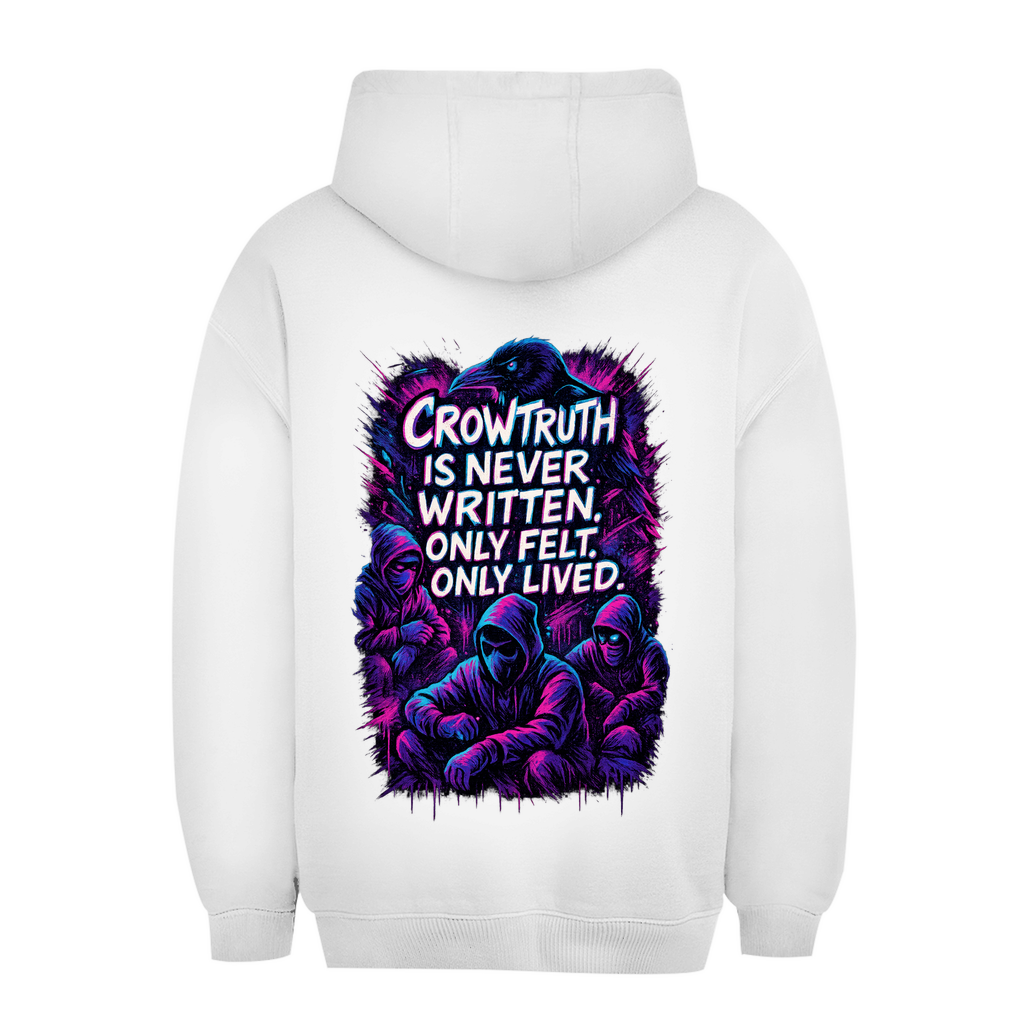 Oversize Hoodie Crowtruth - Clothes