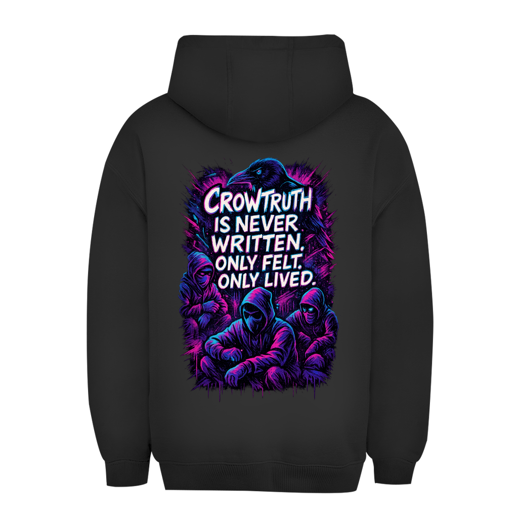 Oversize Hoodie Crowtruth - Clothes