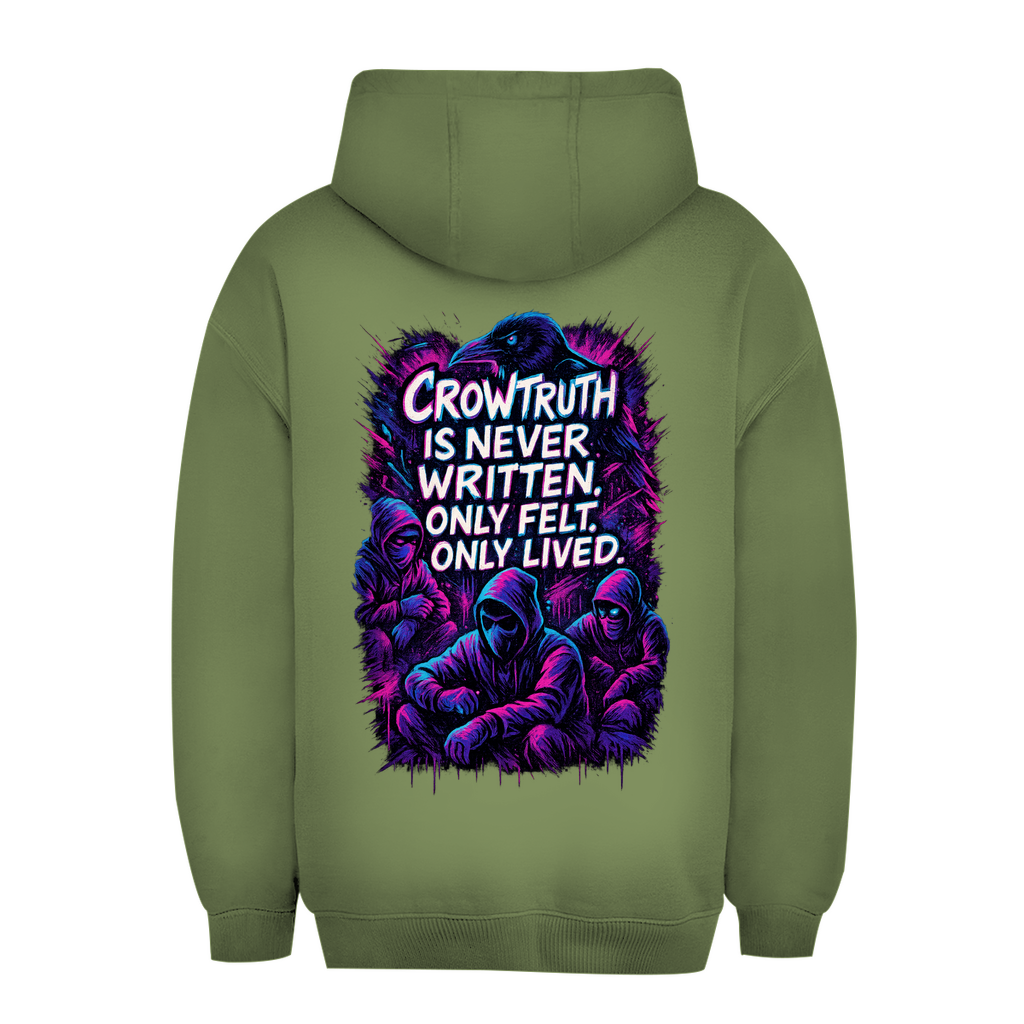 Oversize Hoodie Crowtruth - Clothes
