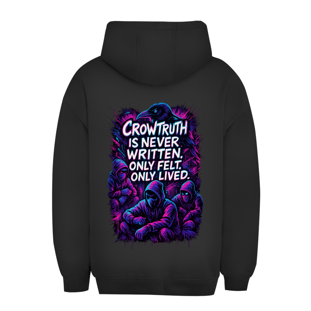 Oversize Hoodie Crowtruth - Clothes
