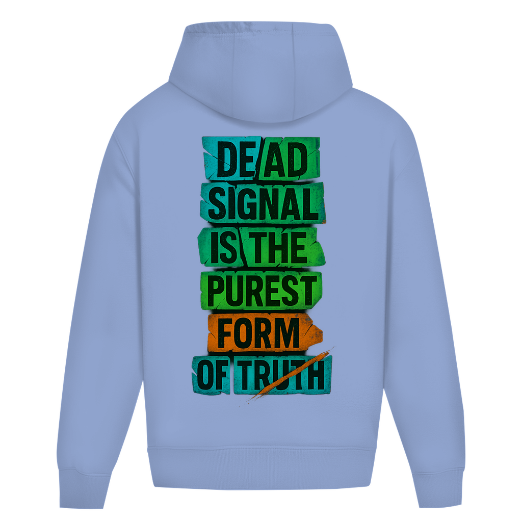 Oversize Hoodie Ohne Kordel Dead Signal - Clothes