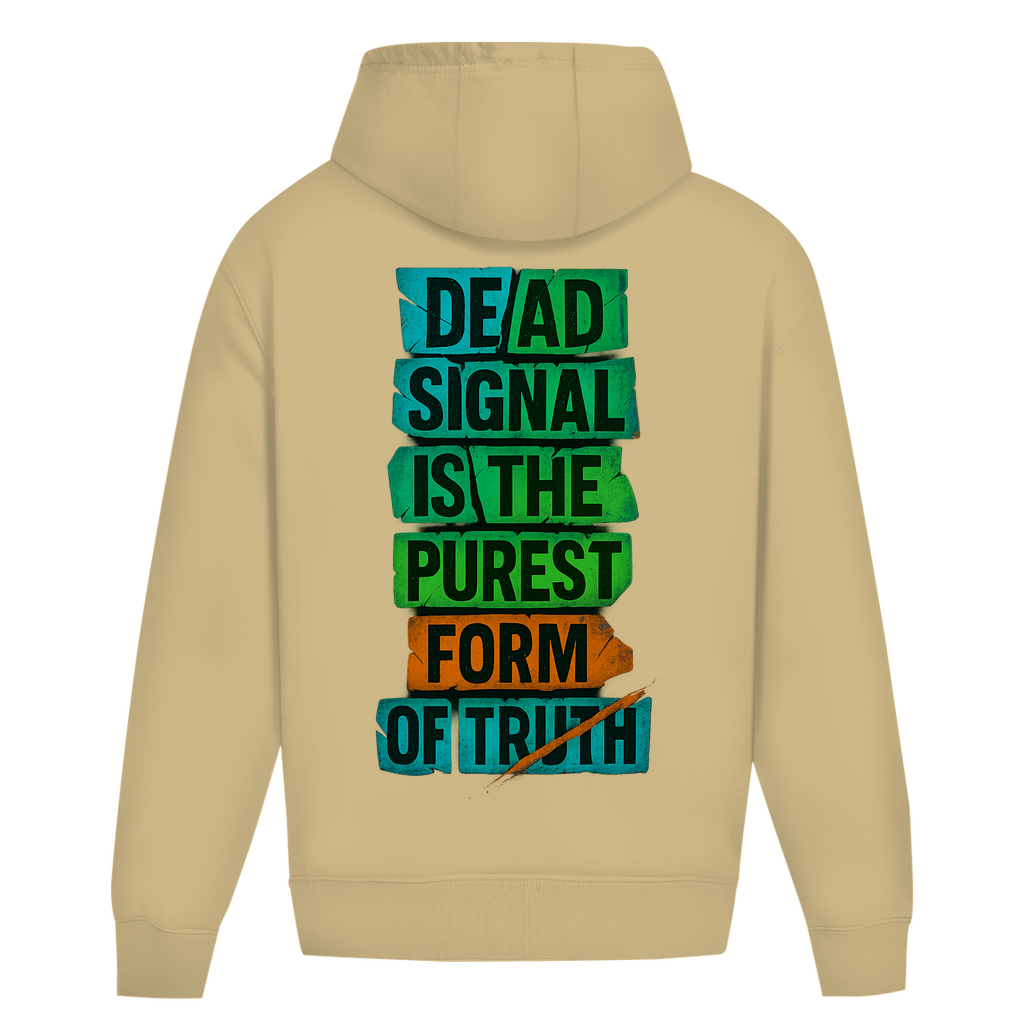 Oversize Hoodie Ohne Kordel Dead Signal - Clothes