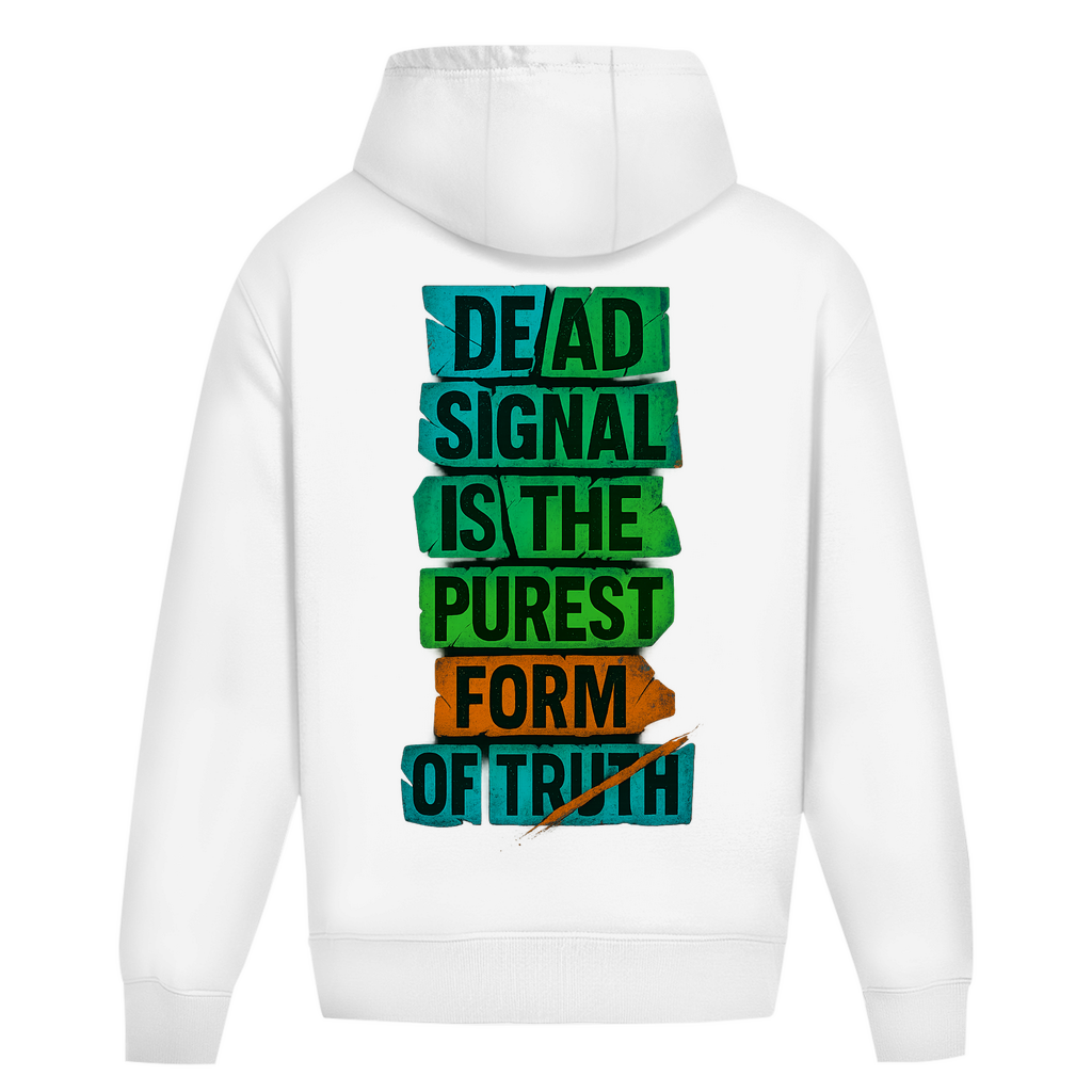 Oversize Hoodie Ohne Kordel Dead Signal - Clothes