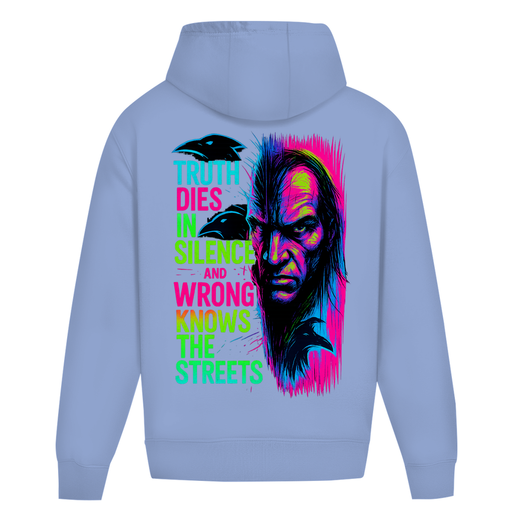 Oversize Hoodie Ohne Kordel Truth Dies In Silence - Clothes