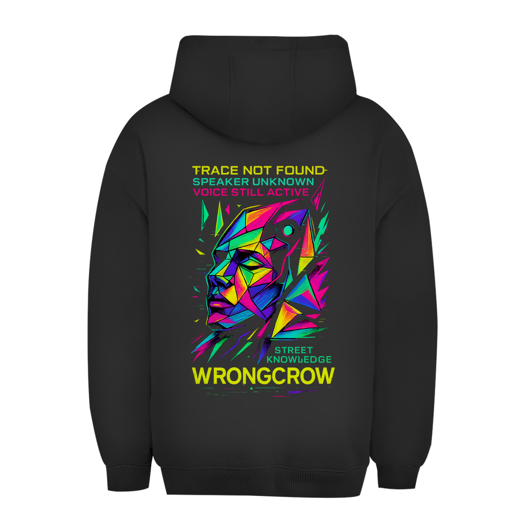 Oversize Hoodie Trace Not Found - Clothes