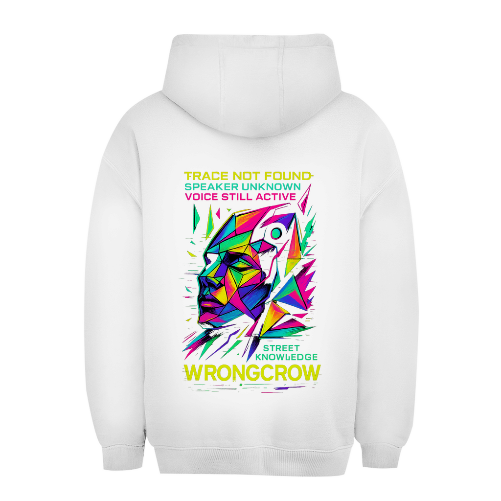 Oversize Hoodie Trace Not Found - Clothes