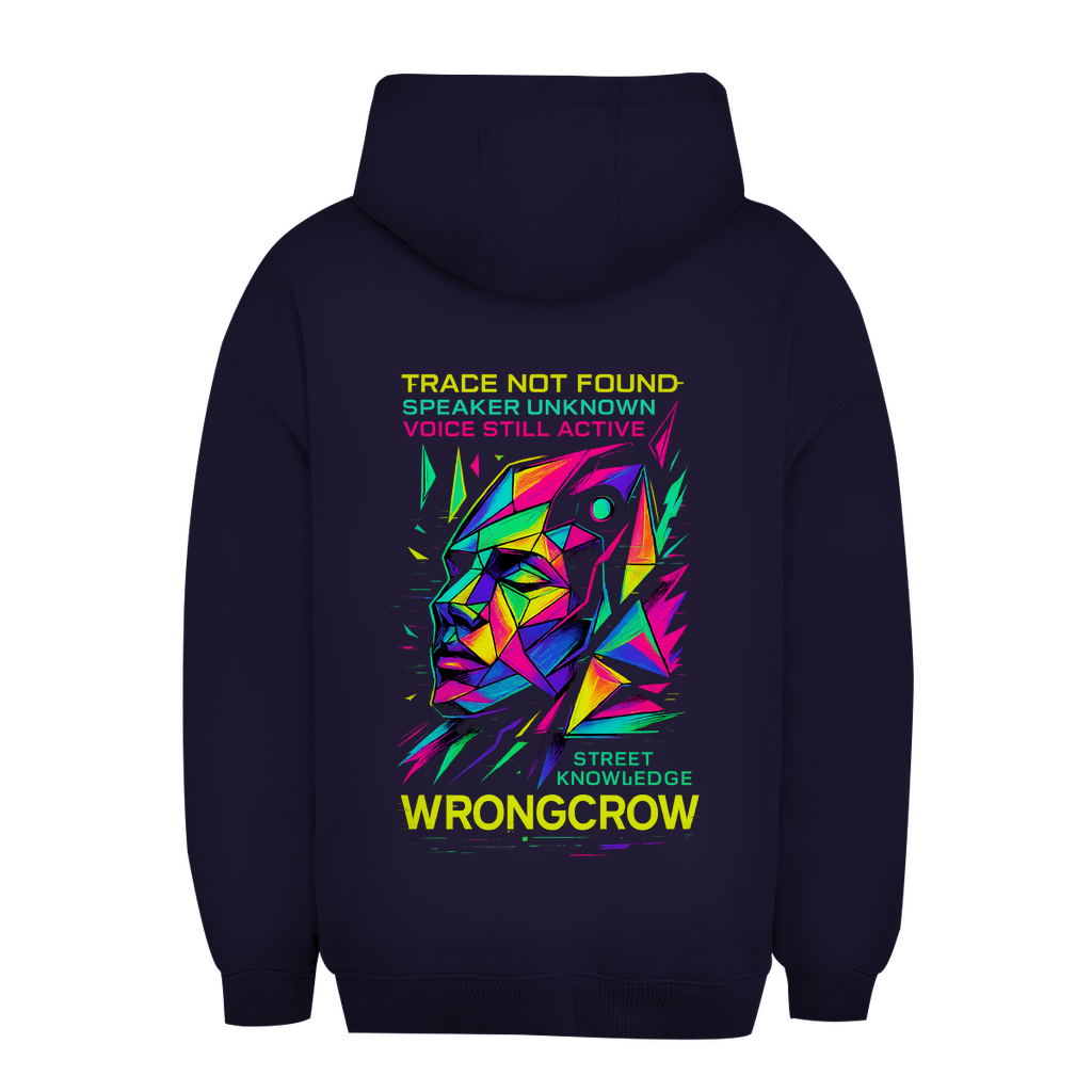 Oversize Hoodie Trace Not Found - Clothes