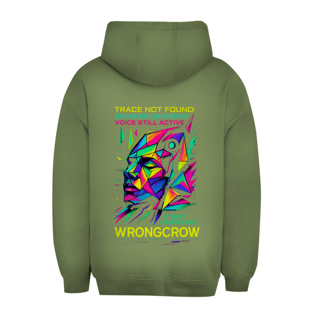 Oversize Hoodie Trace Not Found - Clothes