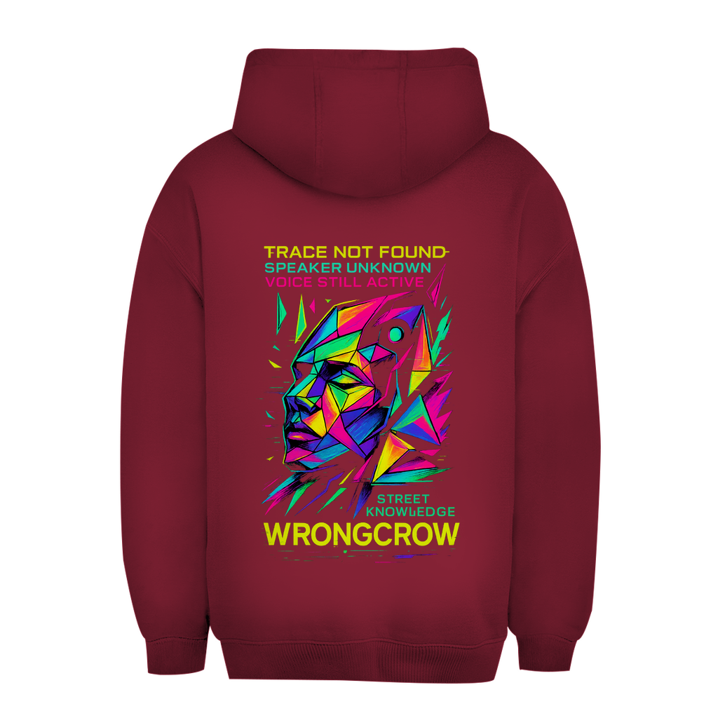 Oversize Hoodie Trace Not Found - Clothes