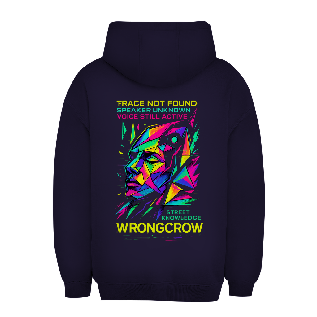 Oversize Hoodie Trace Not Found - Clothes