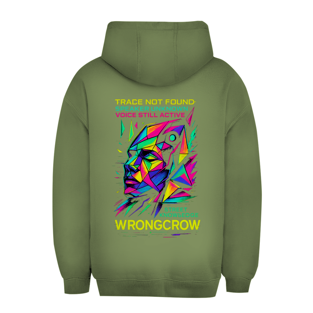 Oversize Hoodie Trace Not Found - Clothes