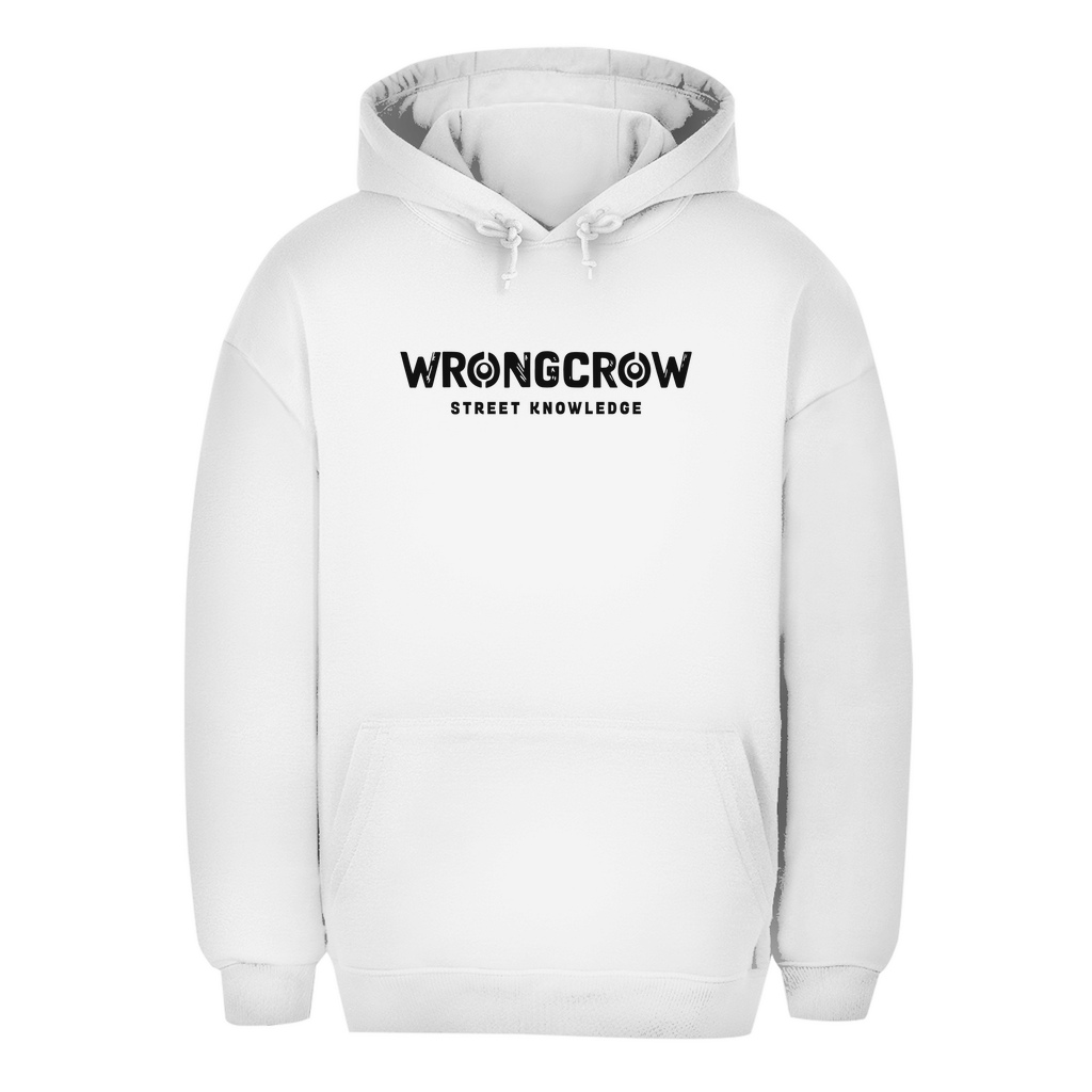 Oversize Hoodie Trust No Algorithm - White / XS - Clothes