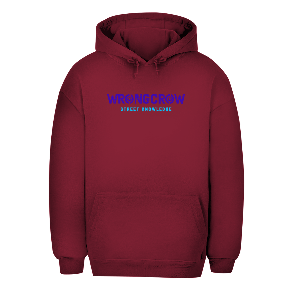 Oversize Hoodie Truth Dies In Silence - Burgundy / XS - Clothes