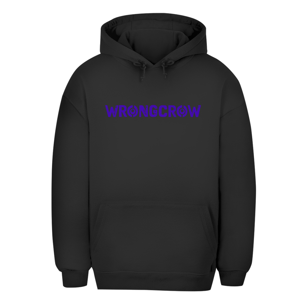 Oversize Hoodie Wrongcrow - Black / XS - Clothes