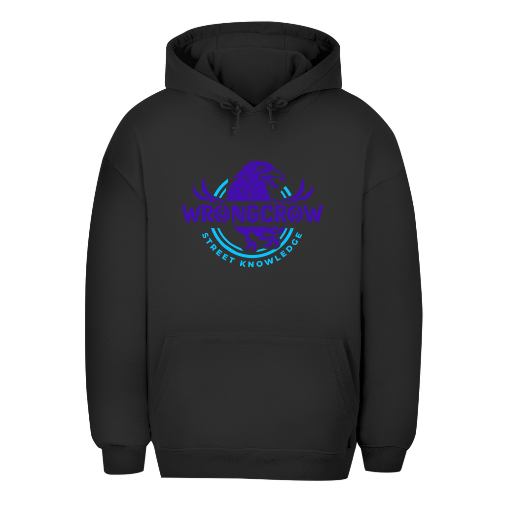 Oversize Hoodie Wrongcrow - Black / XS - Clothes
