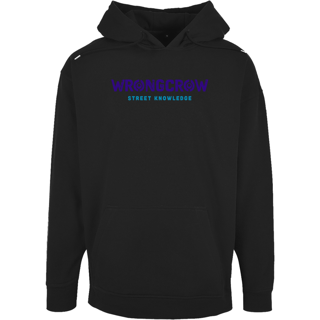 Oversize Hoodie Wrongcrow - Black / XS - Clothes