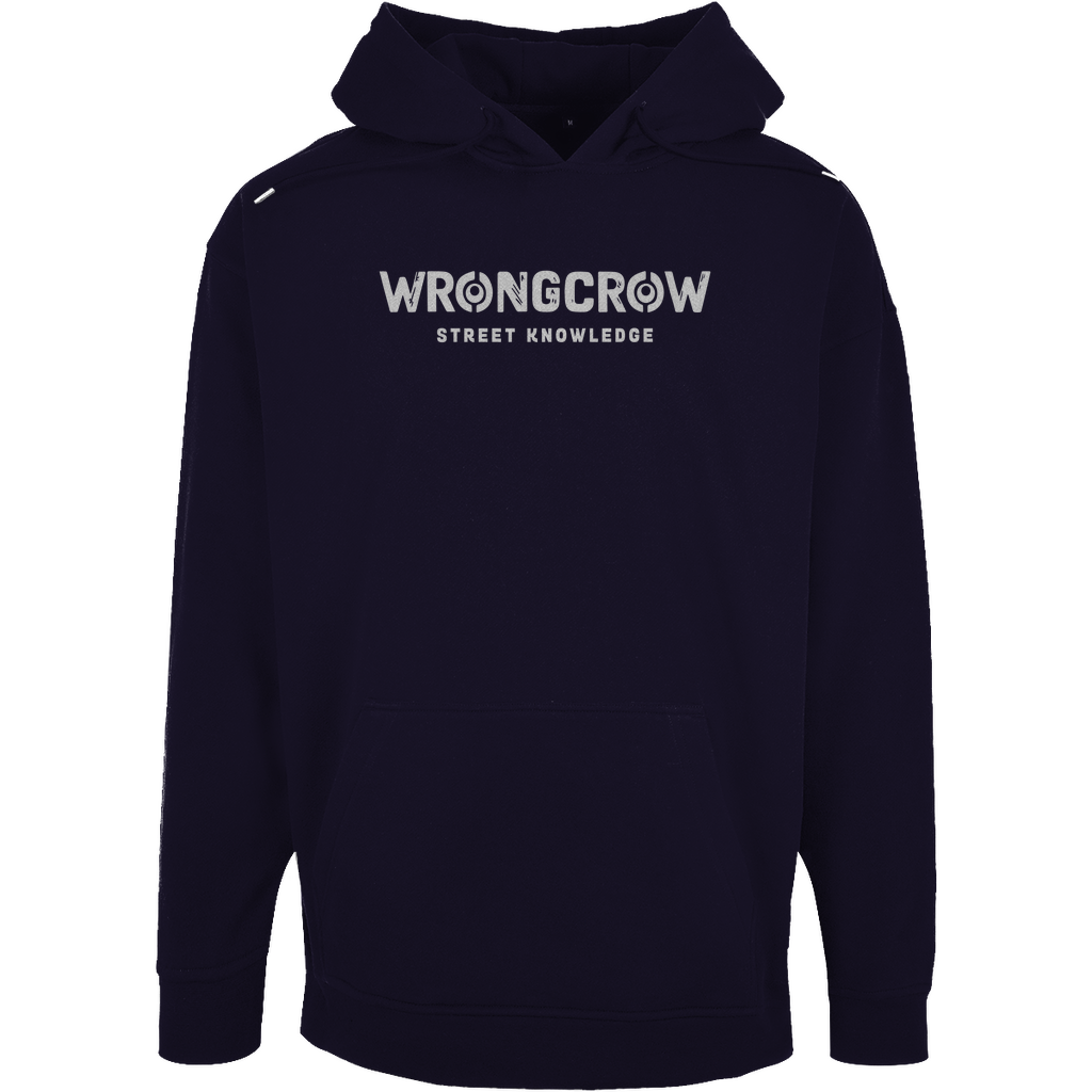Oversize Hoodie Wrongcrow - Navy / XS - Clothes