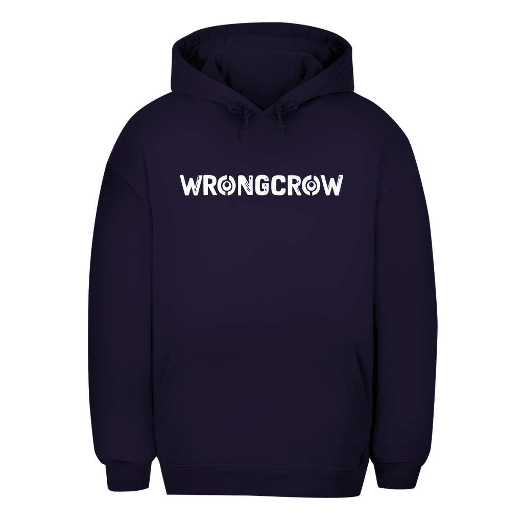 Oversize Hoodie Wrongcrow - Navy / XS - Clothes