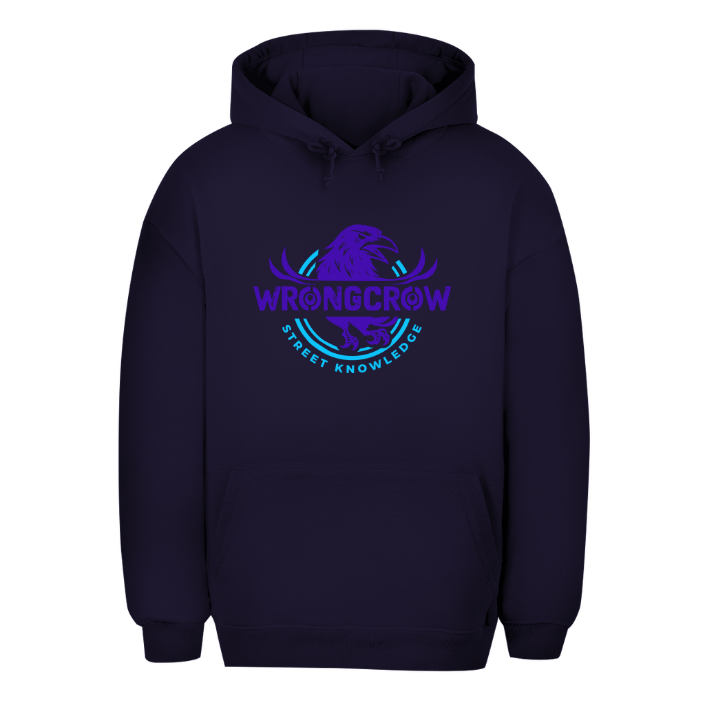 Oversize Hoodie Wrongcrow - Navy / XS - Clothes