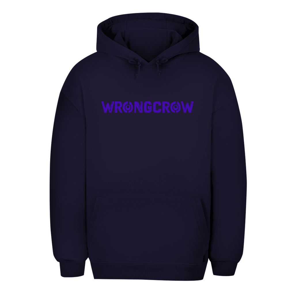 Oversize Hoodie Wrongcrow - Navy / XS - Clothes
