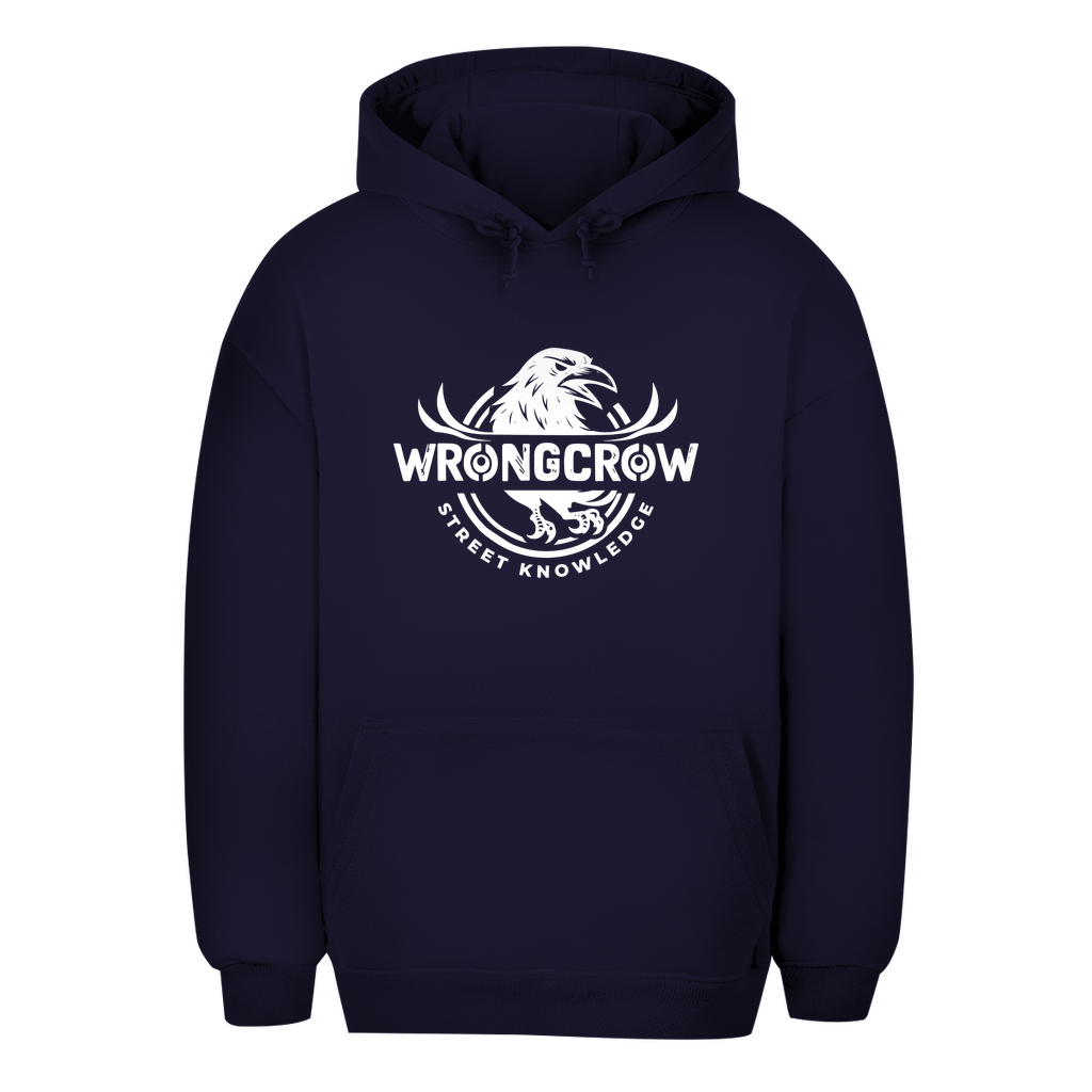 Oversize Hoodie Wrongcrow - Navy / XS - Clothes