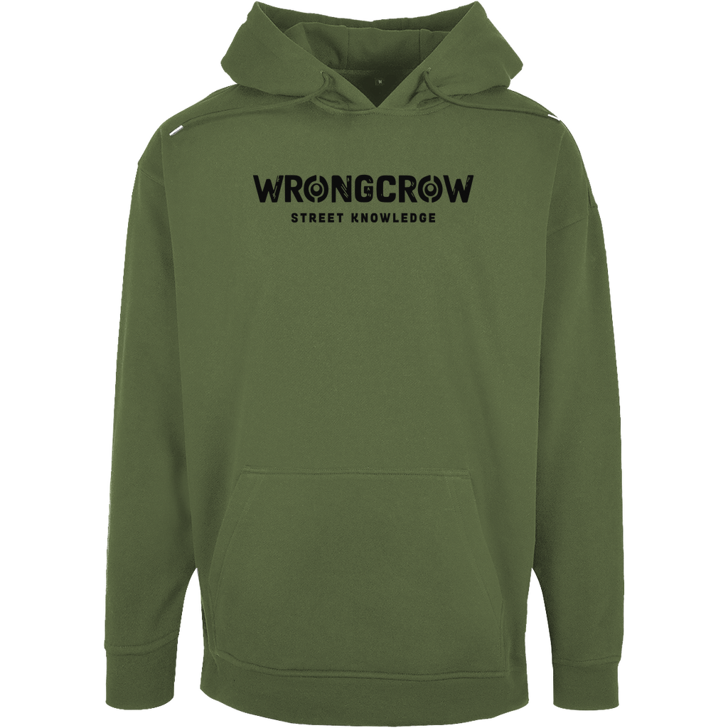 Oversize Hoodie Wrongcrow - Olive / XS - Clothes