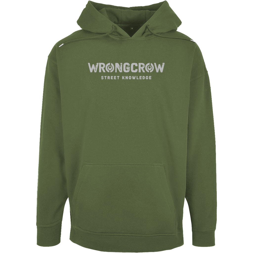 Oversize Hoodie Wrongcrow - Olive / XS - Clothes