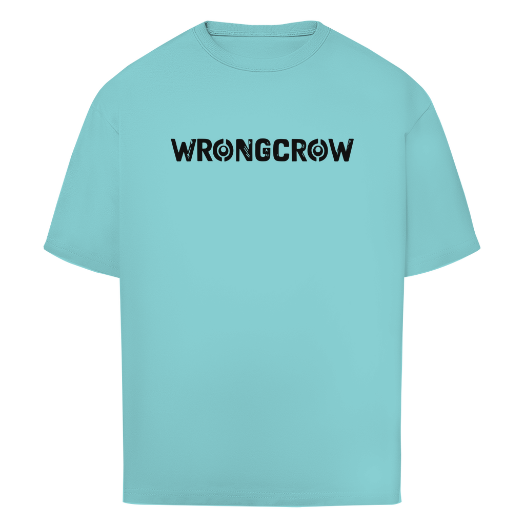 Oversize T-Shirt Wrongcrow - Beryl Blue / S - Clothes