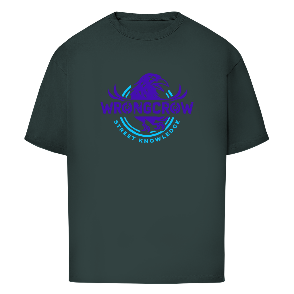 Oversize T-Shirt Wrongcrow - Bottle Green / S - Clothes