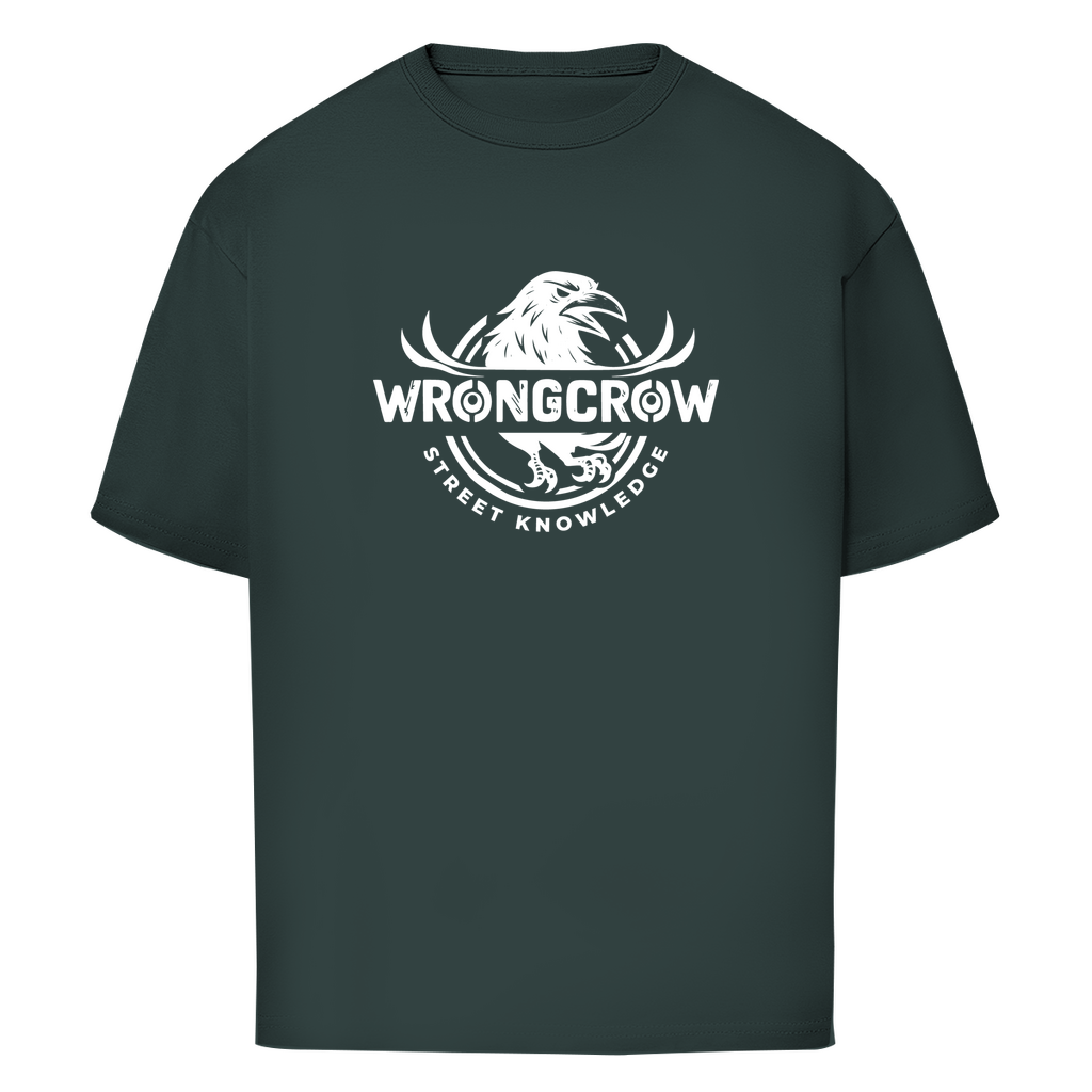Oversize T-Shirt Wrongcrow - Bottle Green / S - Clothes