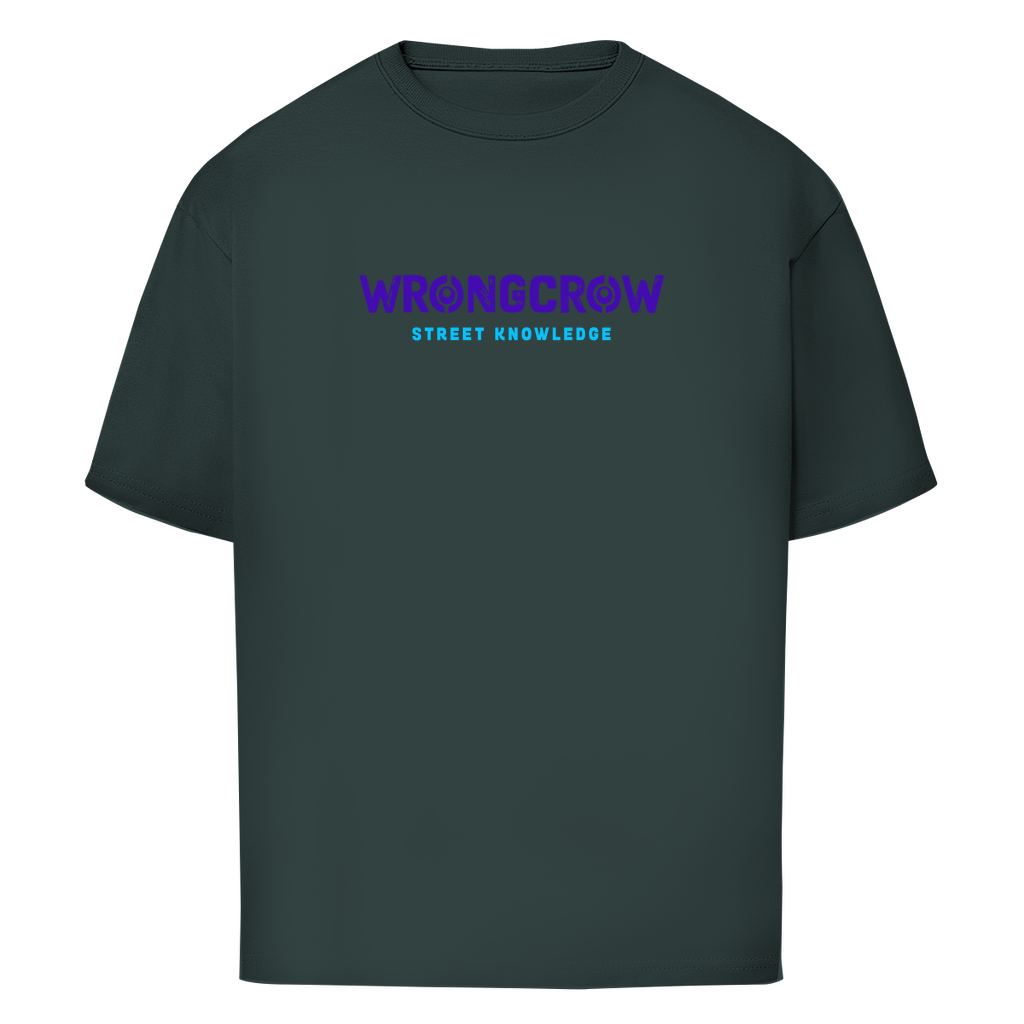 Oversize T-Shirt Wrongcrow - Bottle Green / S - Clothes