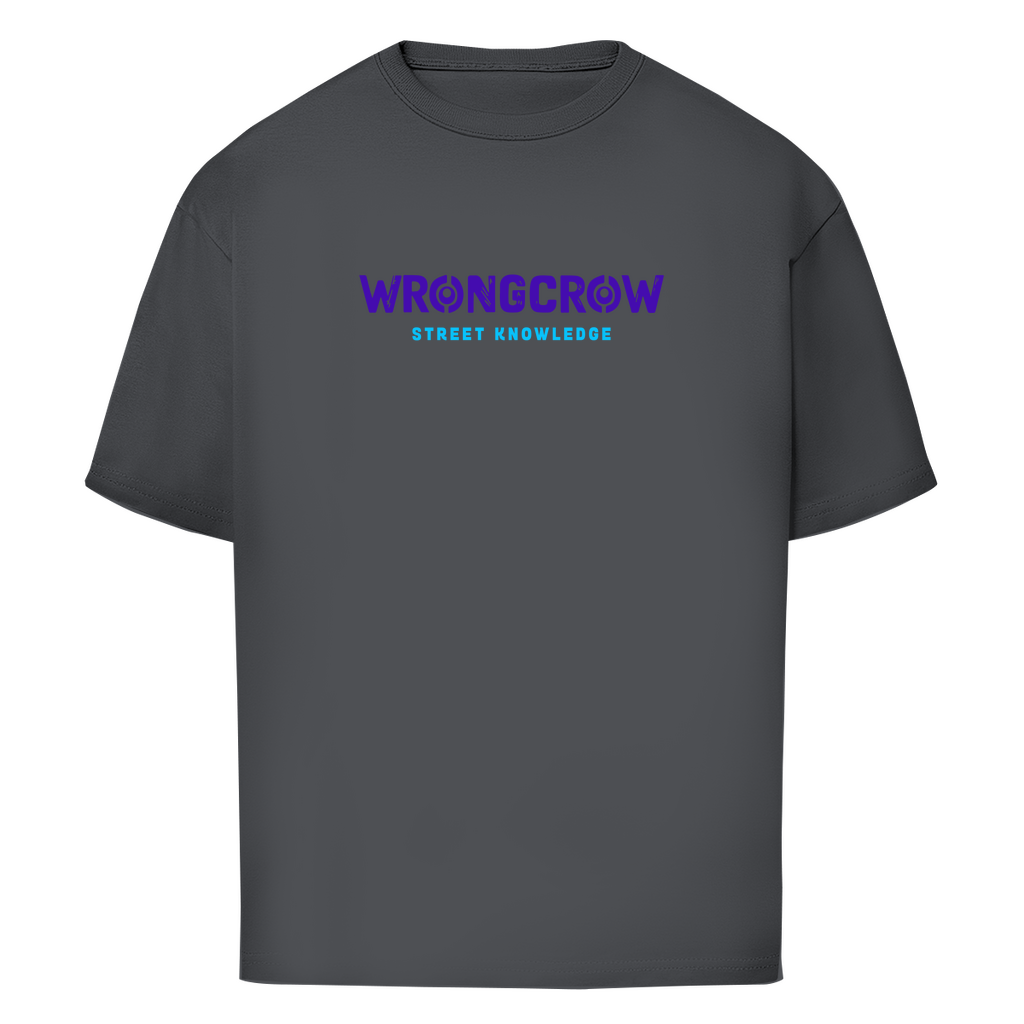 Oversize T-Shirt Wrongcrow - Charcoal / S - Clothes