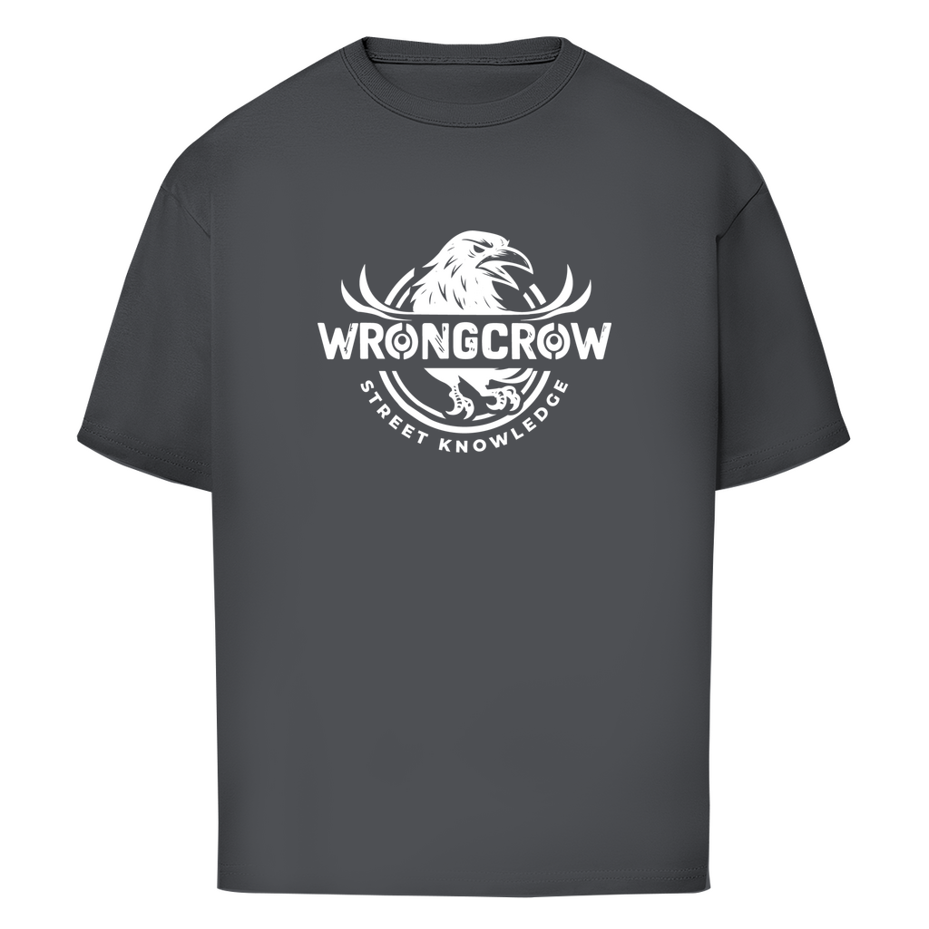 Oversize T-Shirt Wrongcrow - Charcoal / S - Clothes