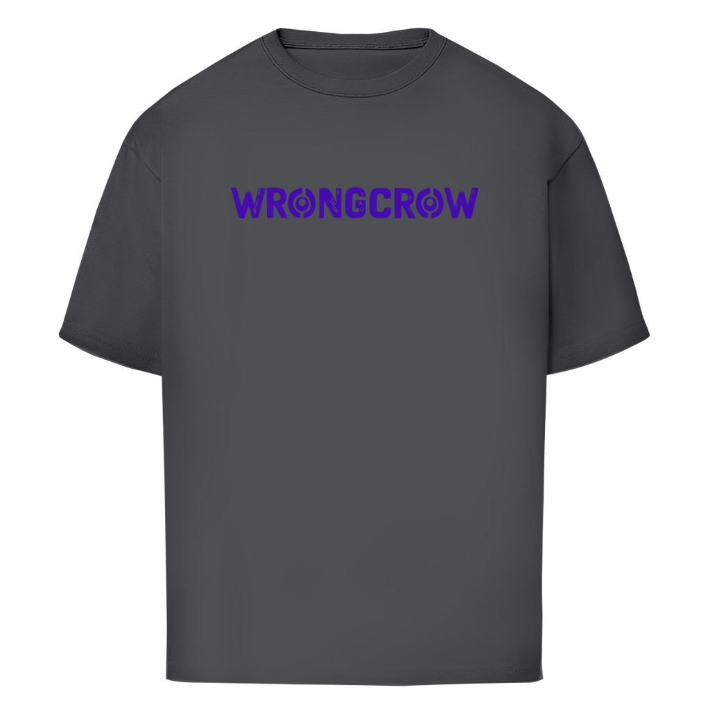 Oversize T-Shirt Wrongcrow - Charcoal / S - Clothes