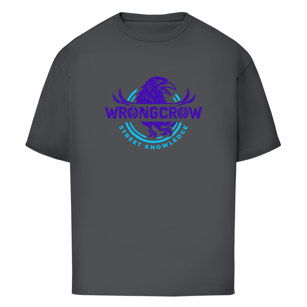 Oversize T-Shirt Wrongcrow - Charcoal / S - Clothes