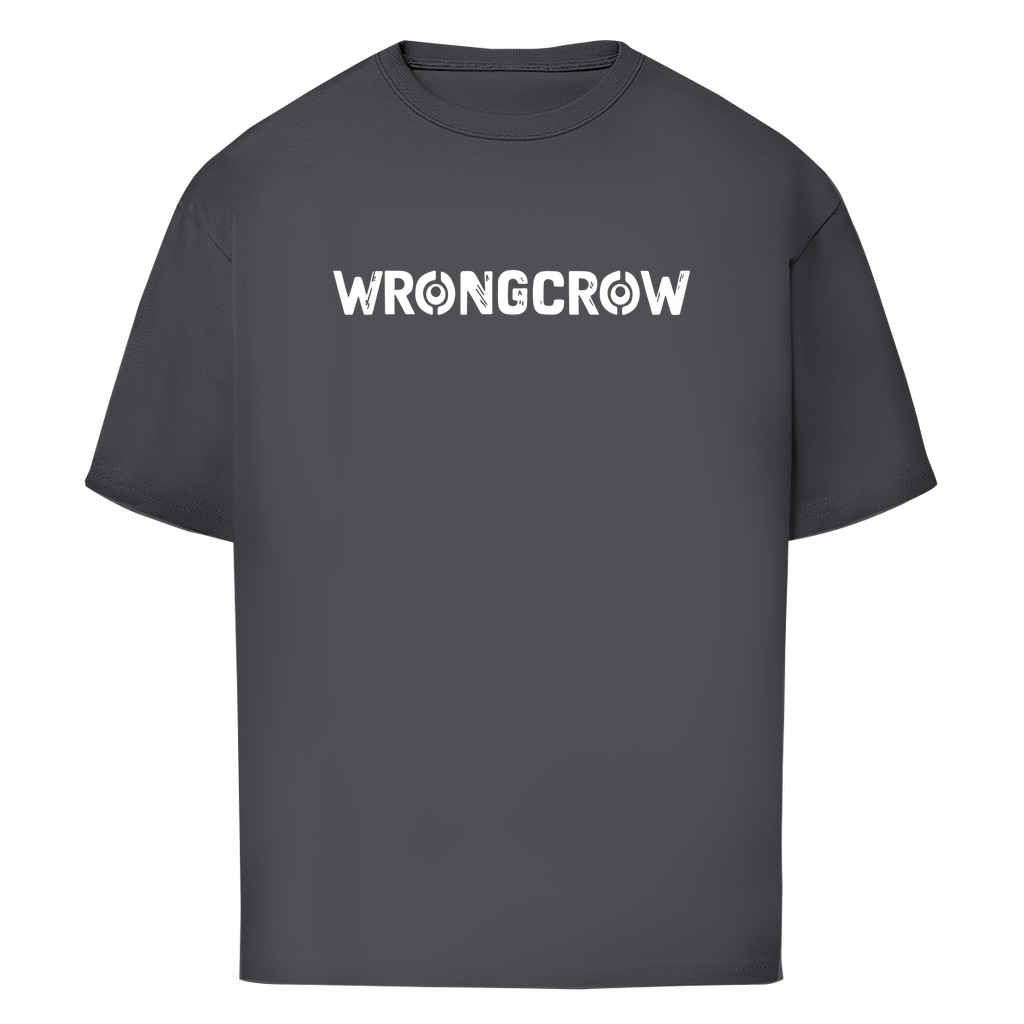 Oversize T-Shirt Wrongcrow - Charcoal / S - Clothes