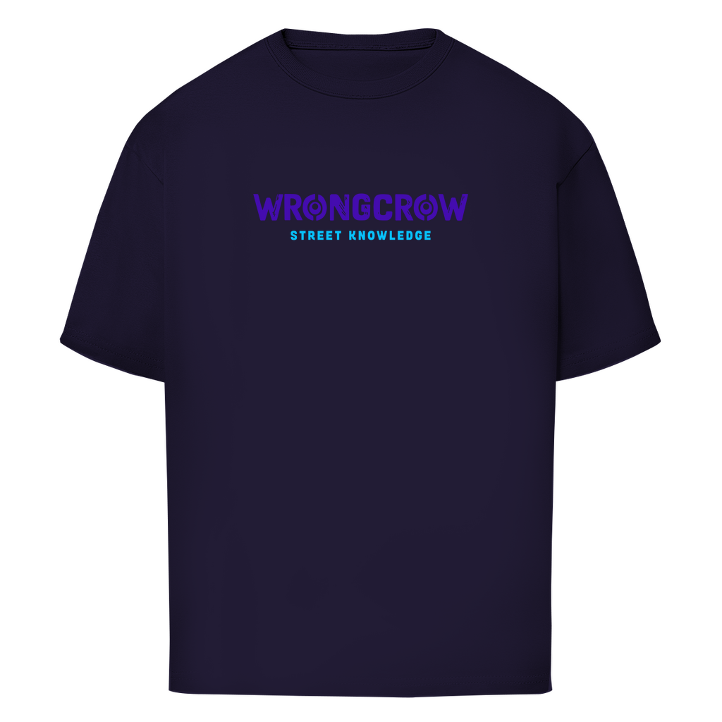 Oversize T-Shirt Wrongcrow - Navy / S - Clothes
