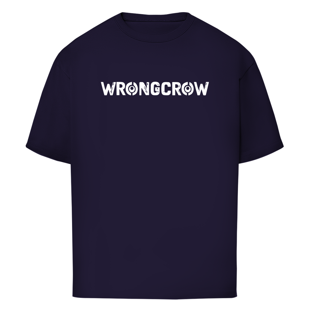 Oversize T-Shirt Wrongcrow - Navy / S - Clothes