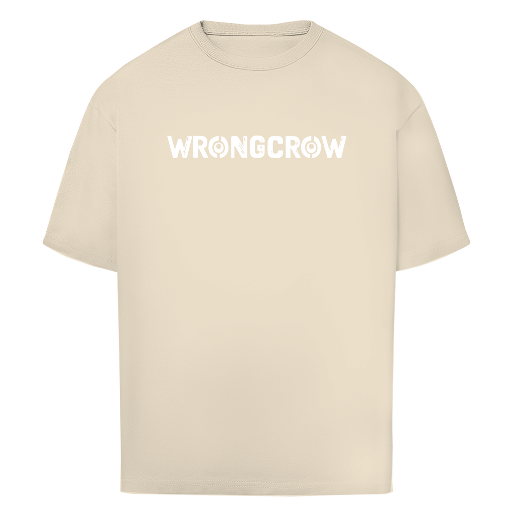 Oversize T-Shirt Wrongcrow - Sand / S - Clothes
