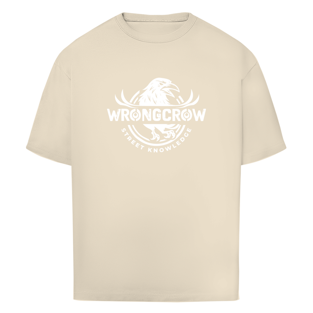 Oversize T-Shirt Wrongcrow - Sand / S - Clothes